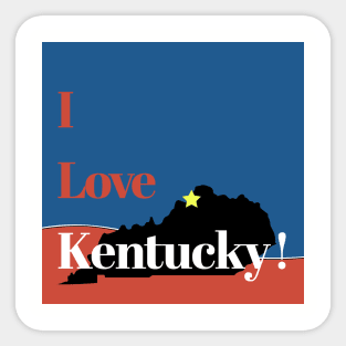 I Love Kentucky Podcast Sticker